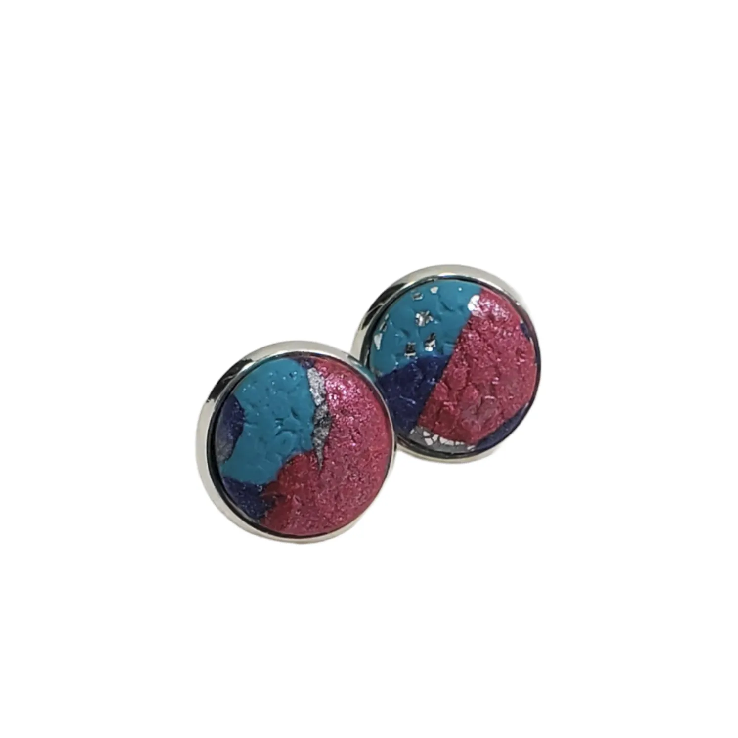 12mm Very Peri Stud Post Earrings - Beautiful and Versatile