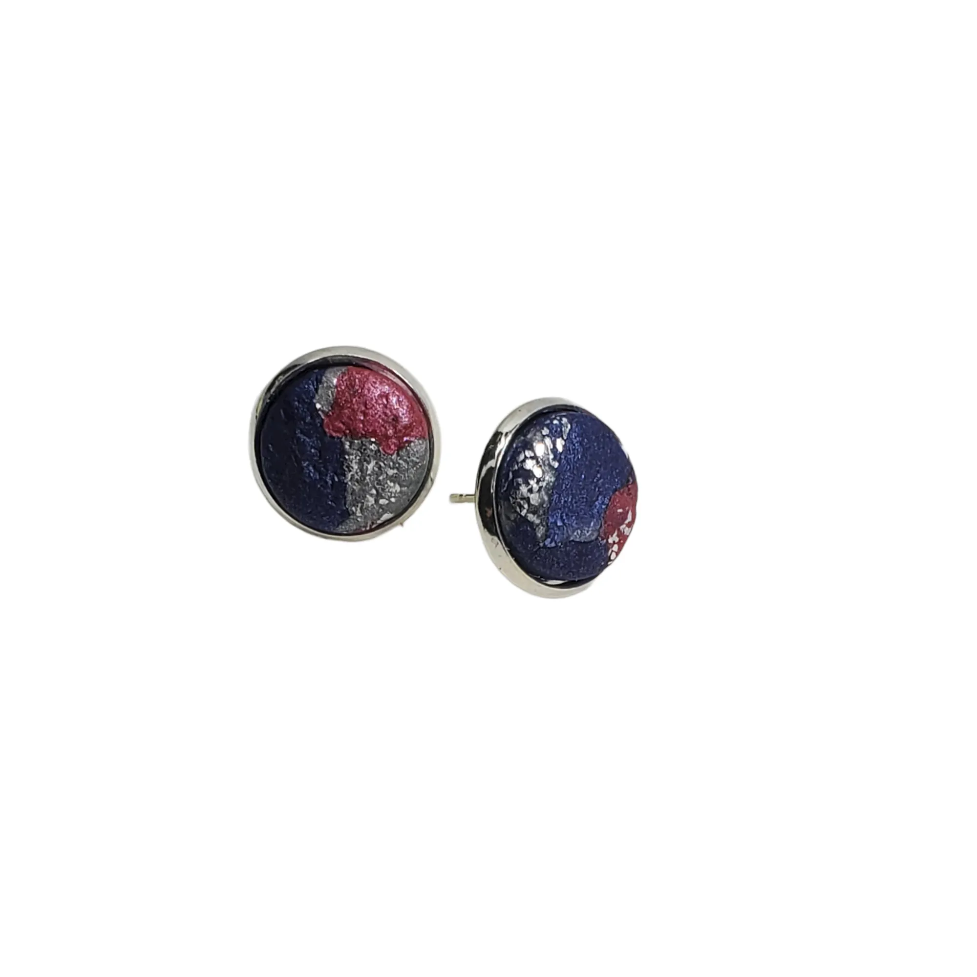 12mm Very Peri Stud Post Earrings - Beautiful and Versatile