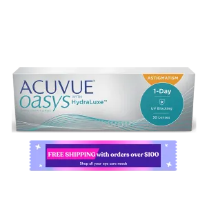 Acuvue Oasys 1-Day for Astigmatism with HydraLuxe