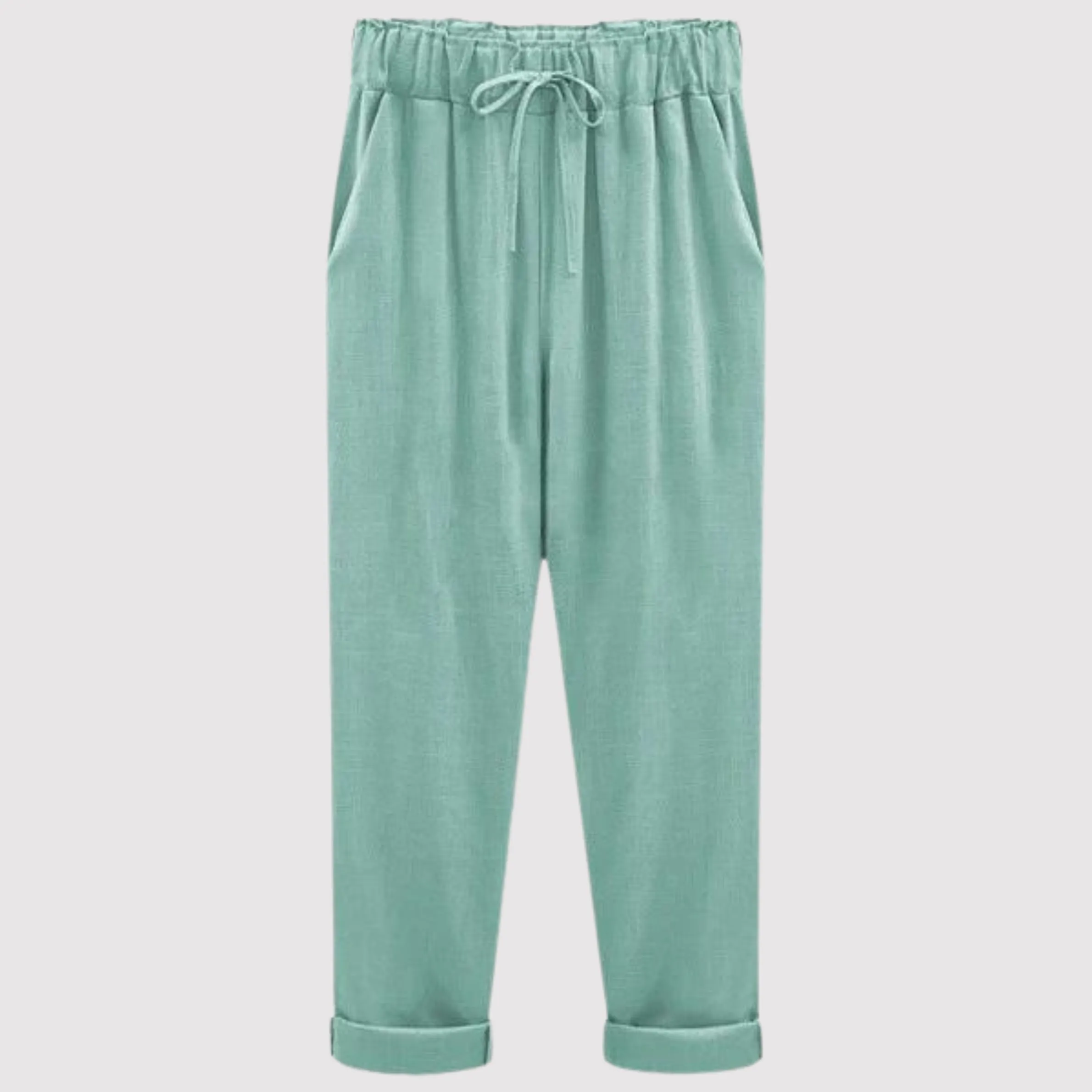 Agnes - Cotton and linen pants