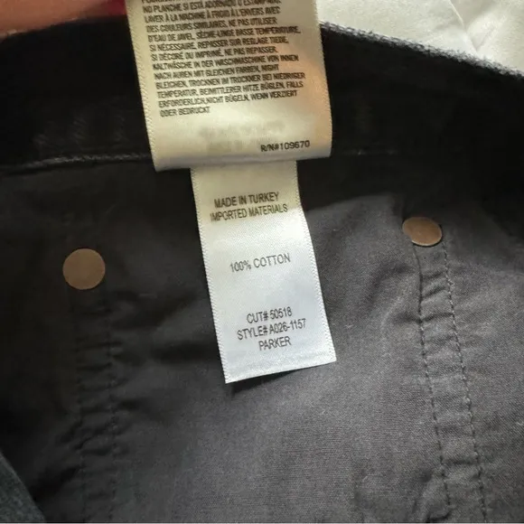 AGOLDE Parker Black Denim Shorts in Record