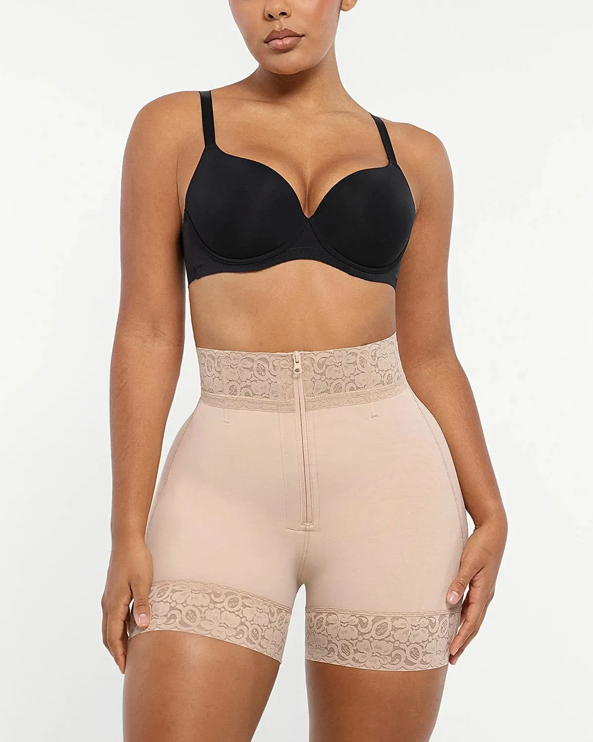 AirSlim® Mid-Rise Steel Boned Butt-Lifting Shorts