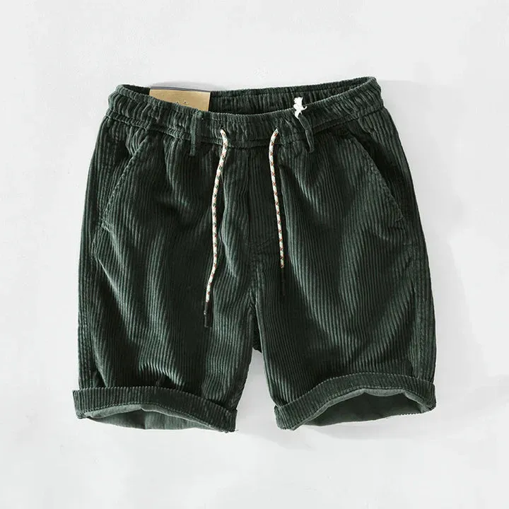 Airy summer corduroy shorts – relaxed look