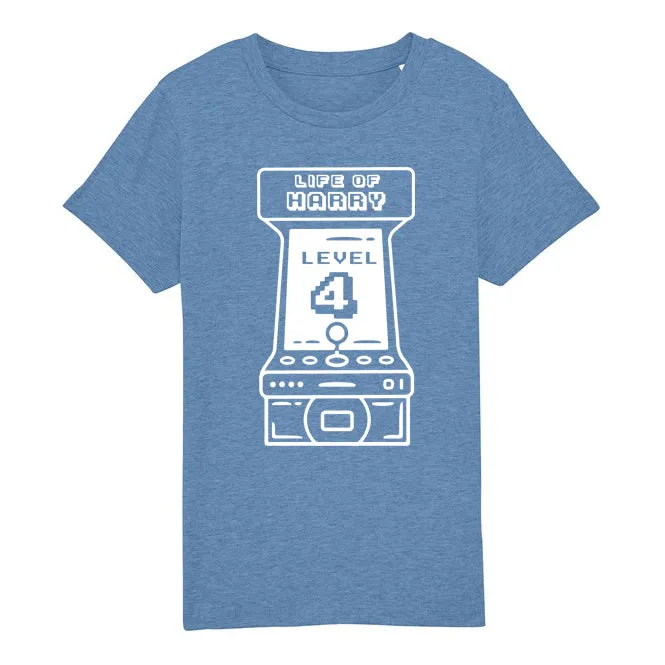 Arcade Birthday Kids Organic T-Shirt