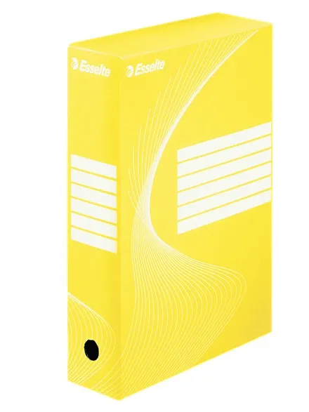 Archiváló doboz ESSELTE Boxy (8cm) citrom  128413