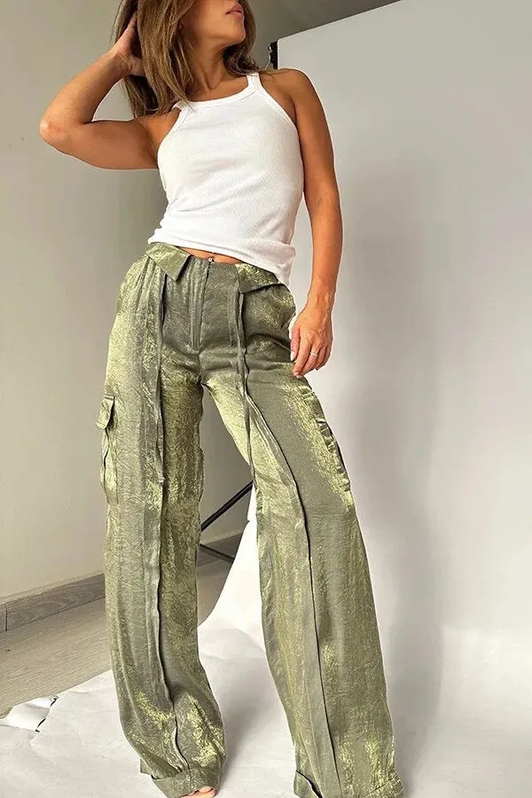 Arvida - Stylish Pants with Glitter for Women