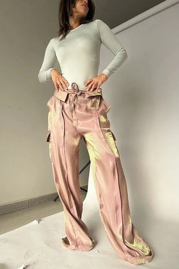 Arvida - Stylish Pants with Glitter for Women