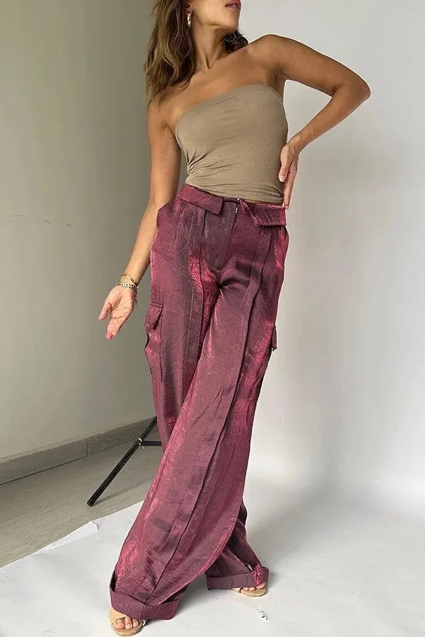 Arvida - Stylish Pants with Glitter for Women