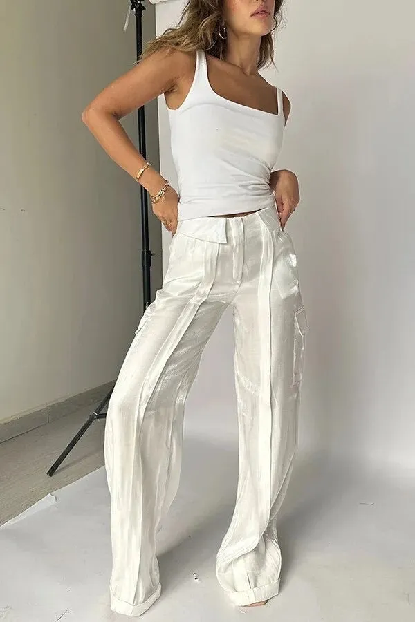 Arvida - Stylish Pants with Glitter for Women
