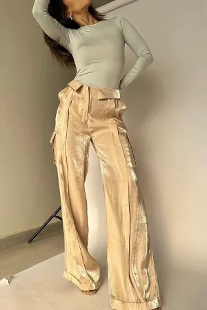 Arvida - Stylish Pants with Glitter for Women