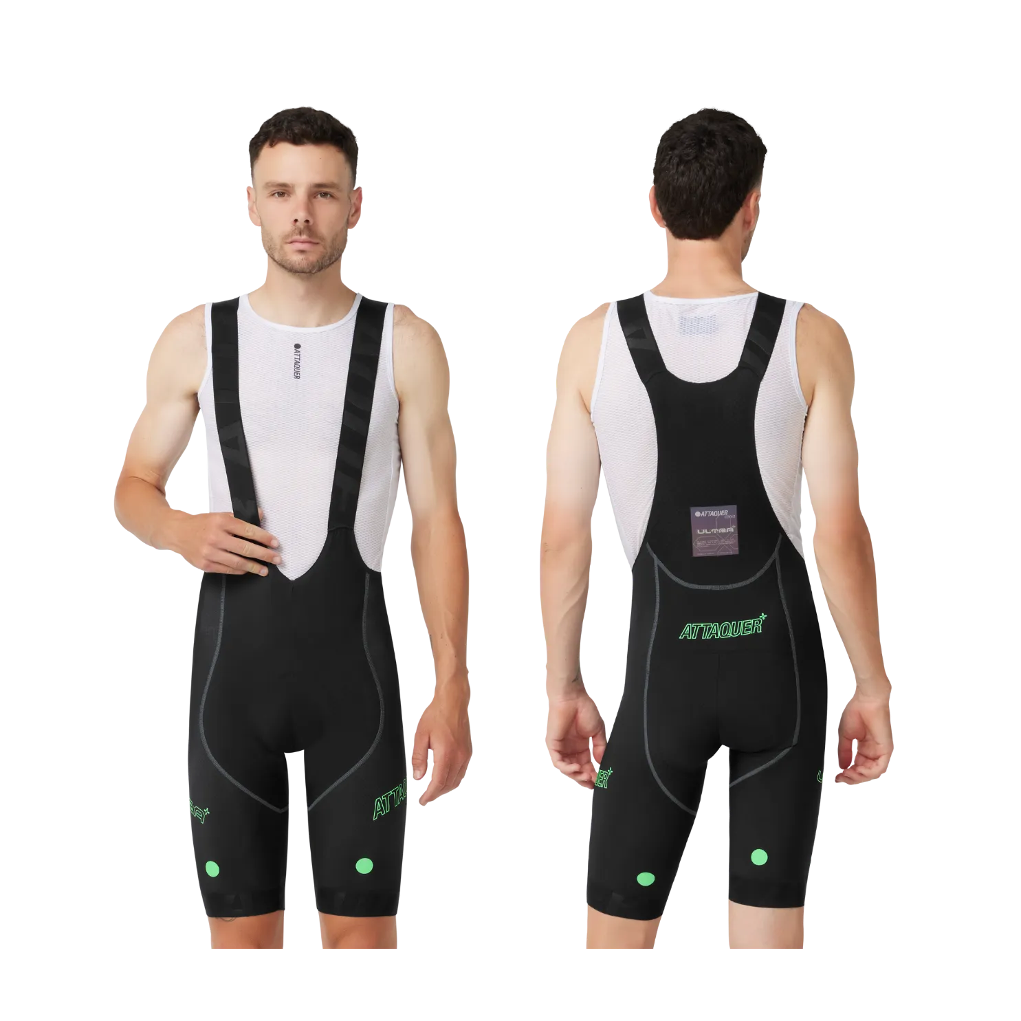 Attaquer ULTRA  Climbers Bib Short - Black