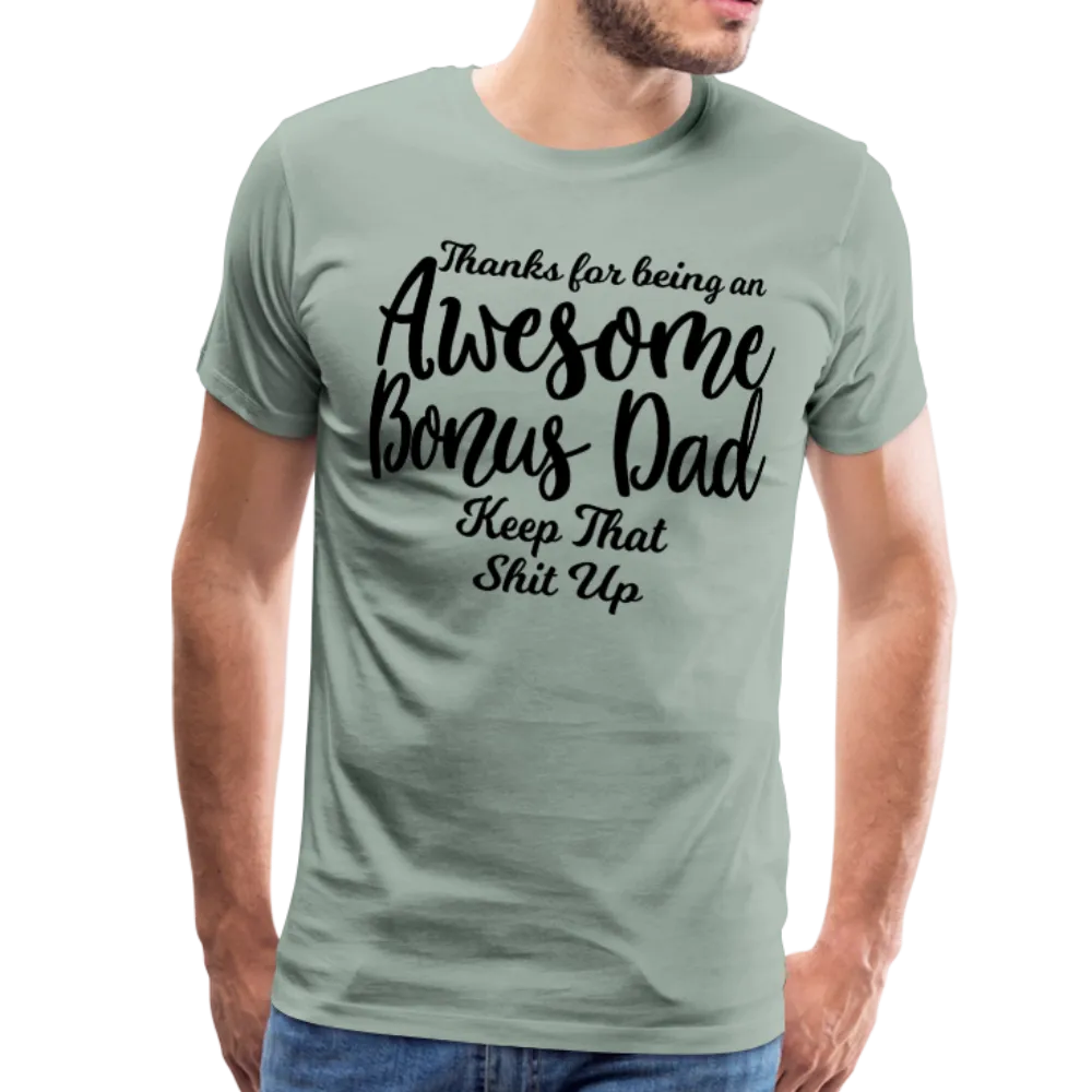 Awesome Bonus Dad Men's Premium T-Shirt