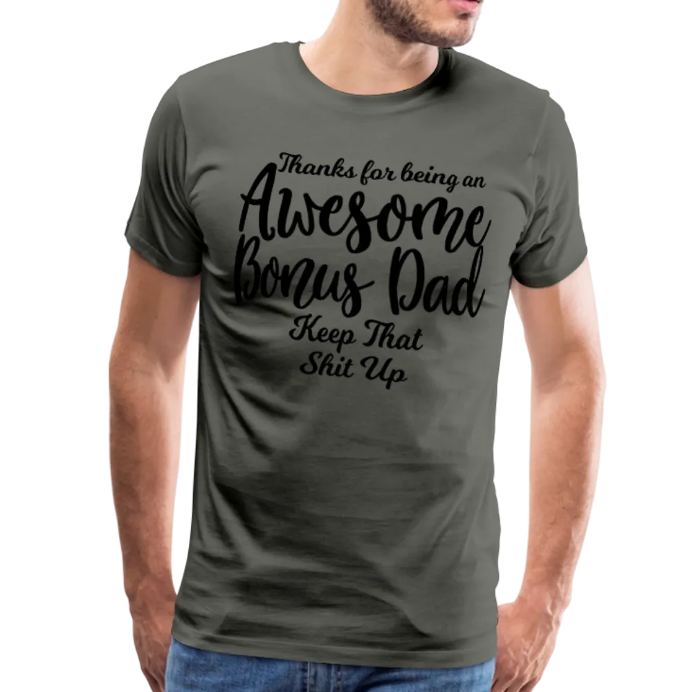 Awesome Bonus Dad Men's Premium T-Shirt