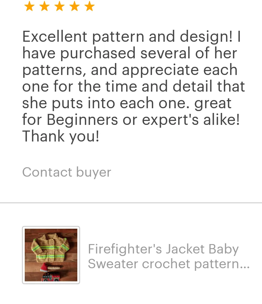 Baby Firefighter Sweater Crochet Pattern with Axe Rattle Crochet Pattern