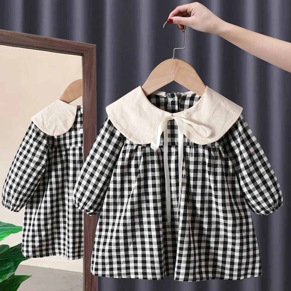 Baby Girls Dress - Casual Pink Princess Dress