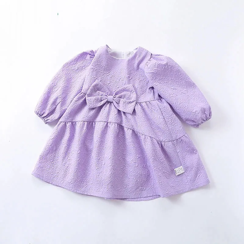 Baby Girls Dress - Casual Pink Princess Dress