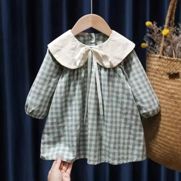 Baby Girls Dress - Casual Pink Princess Dress