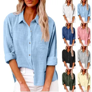 Beatrice – Cotton Linen Everyday Shirt