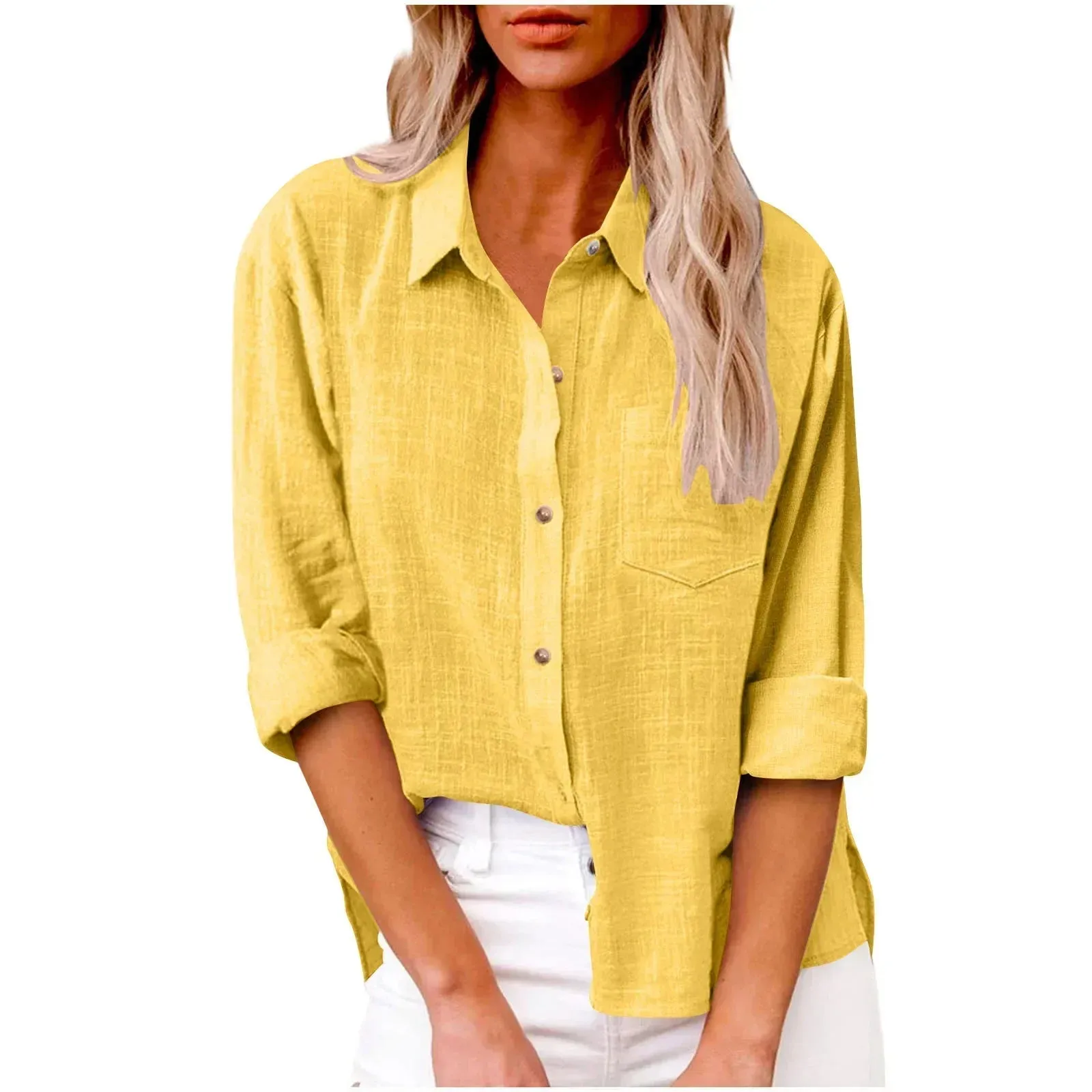 Beatrice – Cotton Linen Everyday Shirt