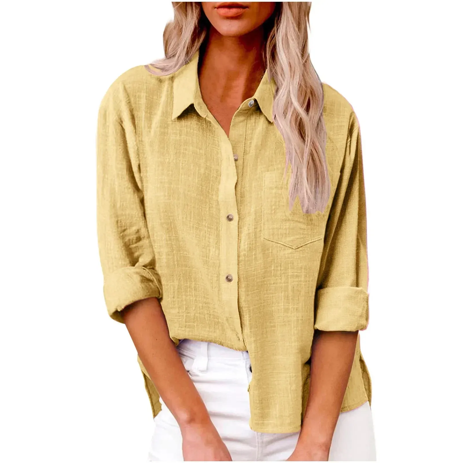 Beatrice – Cotton Linen Everyday Shirt