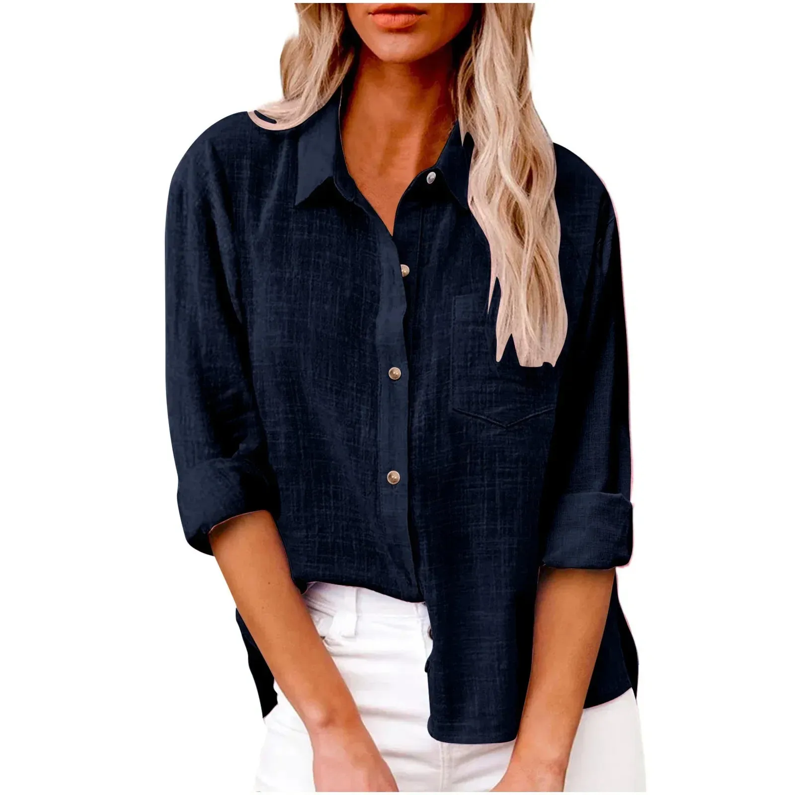 Beatrice – Cotton Linen Everyday Shirt