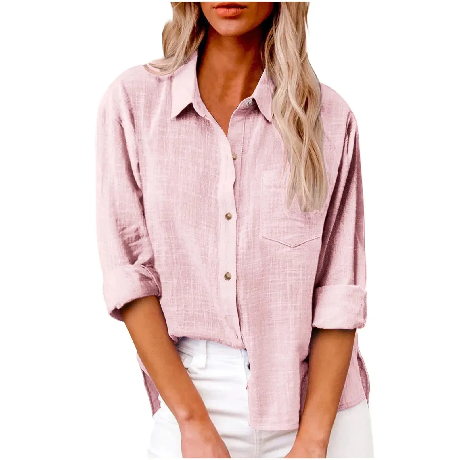 Beatrice – Cotton Linen Everyday Shirt