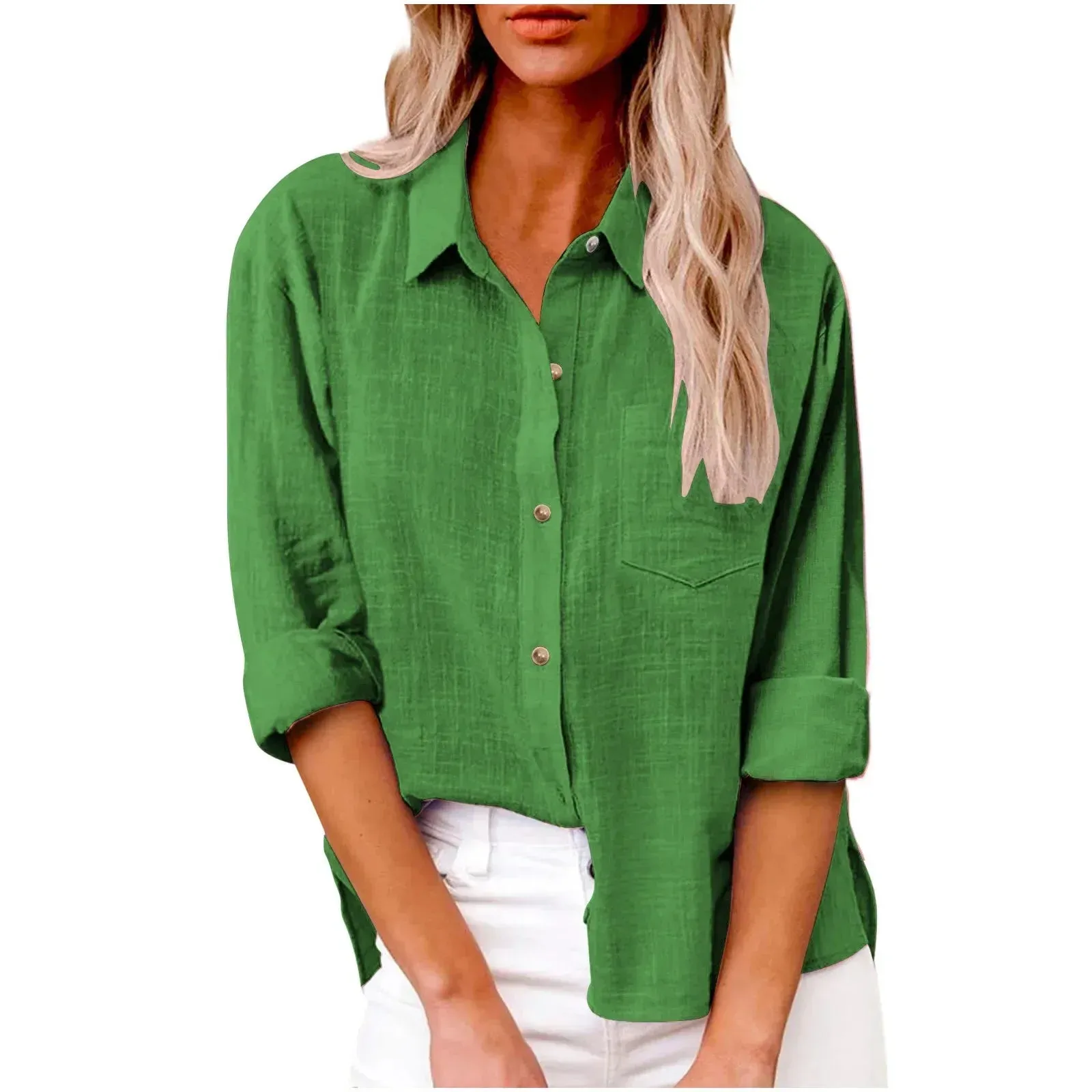 Beatrice – Cotton Linen Everyday Shirt