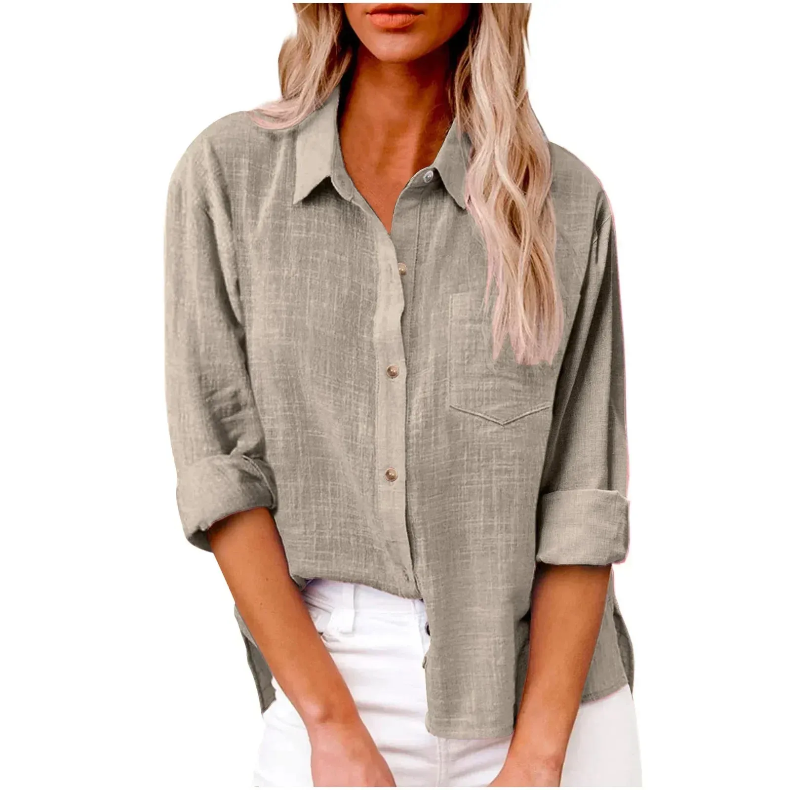 Beatrice – Cotton Linen Everyday Shirt