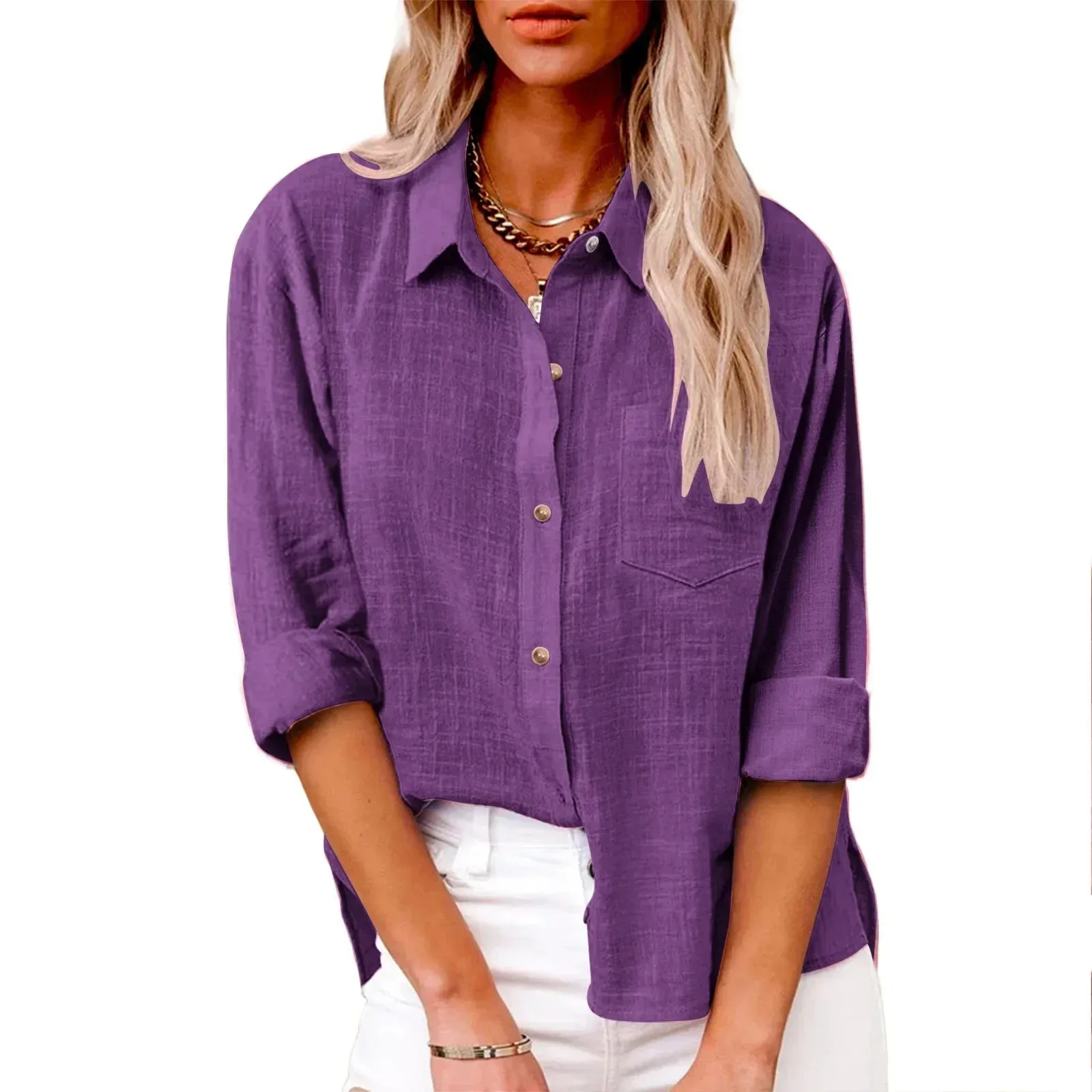Beatrice – Cotton Linen Everyday Shirt