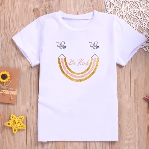 Bee Kind Rainbow Kid's T-shirt