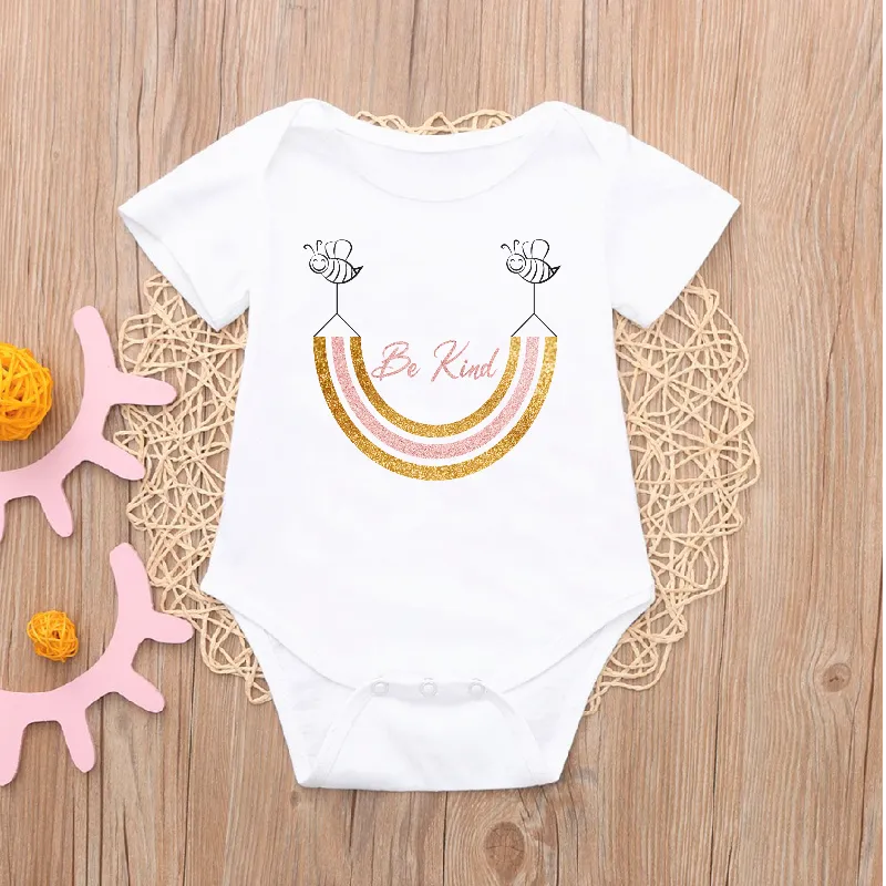 Bee Kind Rainbow Kid's T-shirt