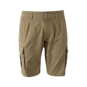 Beige Cotton Men's Bermuda Short