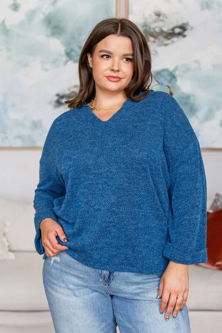 Best Foot Forward V-Neck Pullover - 2/24