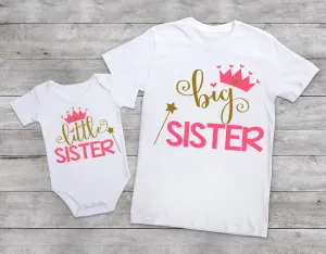 Big Sister-Little Sister Matching Shirts