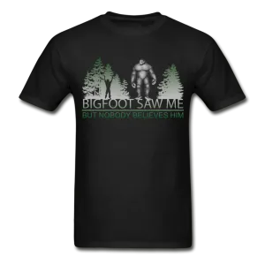 Bigfoot Saw Me Gildan Ultra Cotton Adult T-Shirt