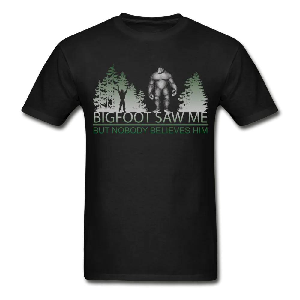 Bigfoot Saw Me Gildan Ultra Cotton Adult T-Shirt