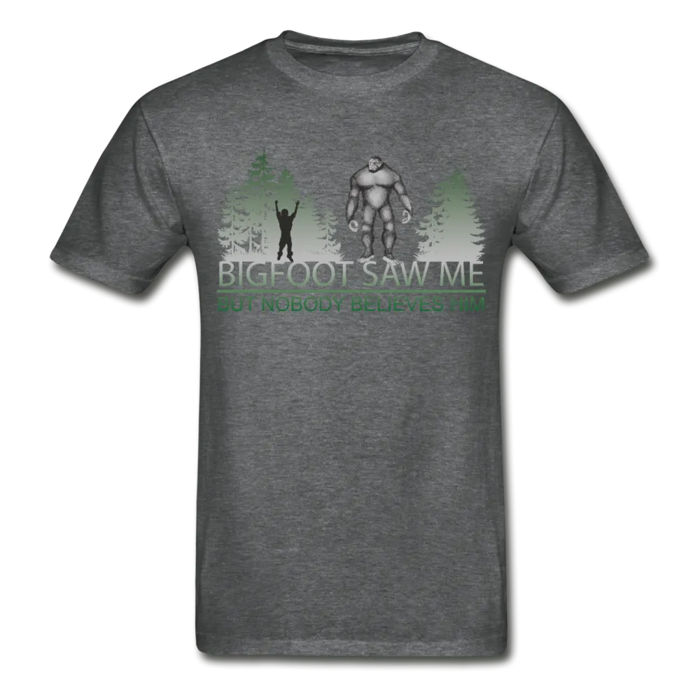 Bigfoot Saw Me Gildan Ultra Cotton Adult T-Shirt