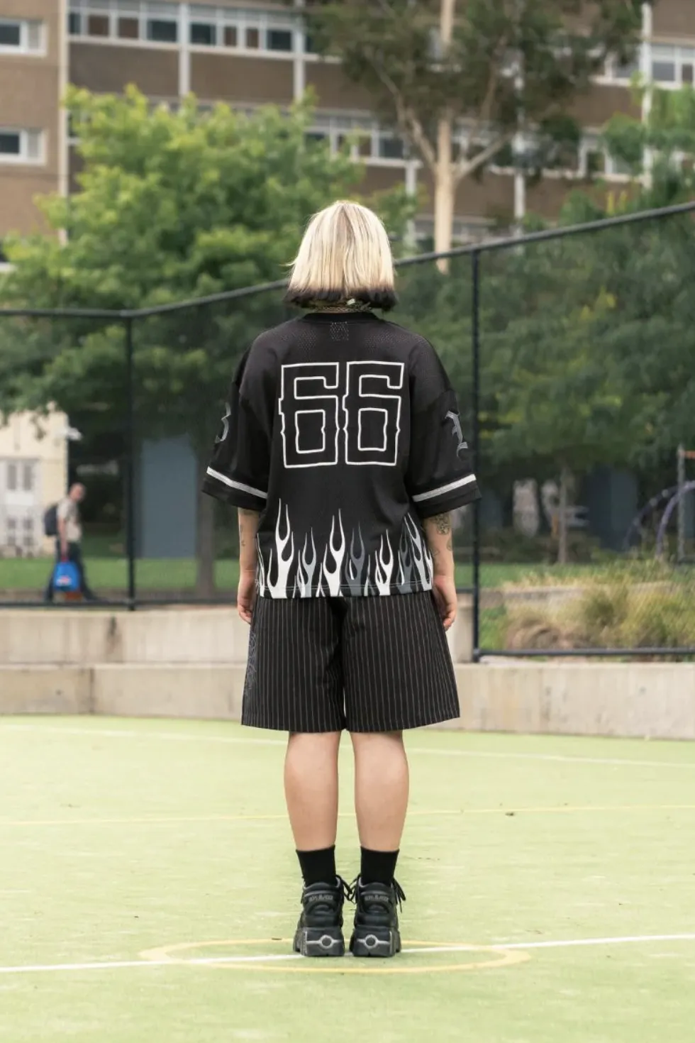 BILLY BONES CLUB FC BURNER JERSEY - MESH BLACK