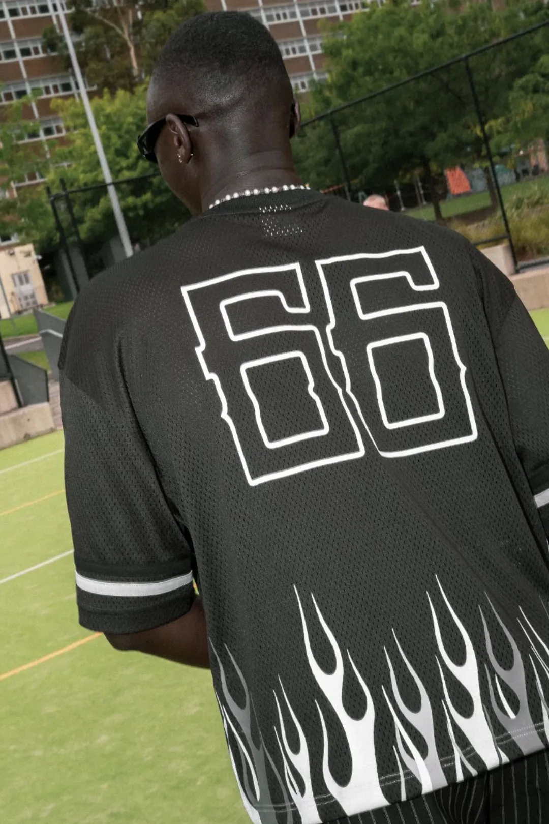 BILLY BONES CLUB FC BURNER JERSEY - MESH BLACK