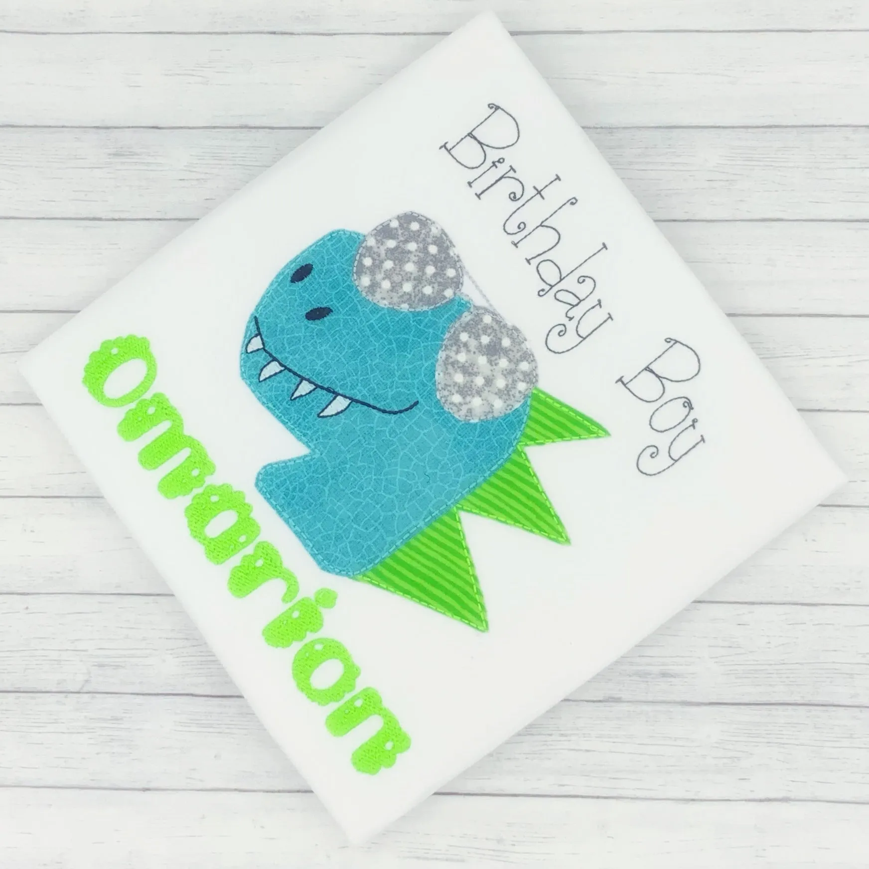 Birthday Boy Dino Boys Birthday Shirt
