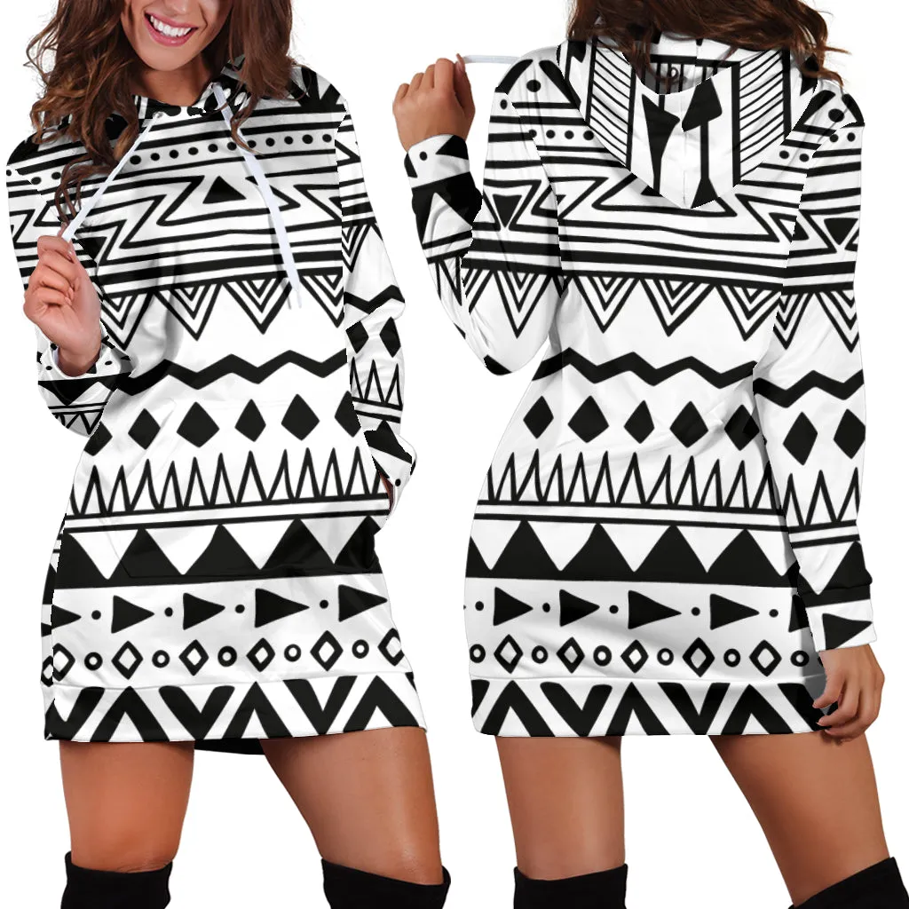 Boho Hoodie Dress
