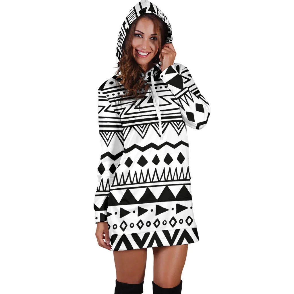 Boho Hoodie Dress