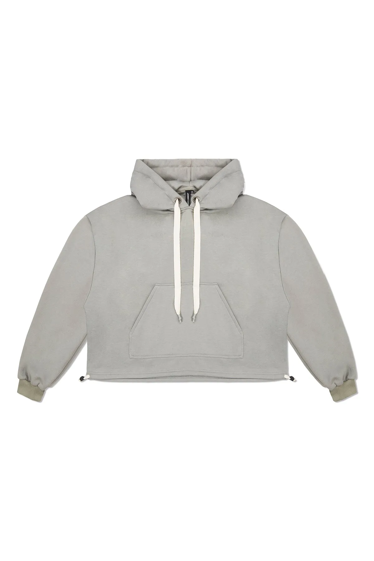 BOXER HOODIE IN ASH