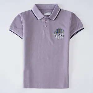 Boys Half Sleeves Polo T-Shirt (Good-Times)