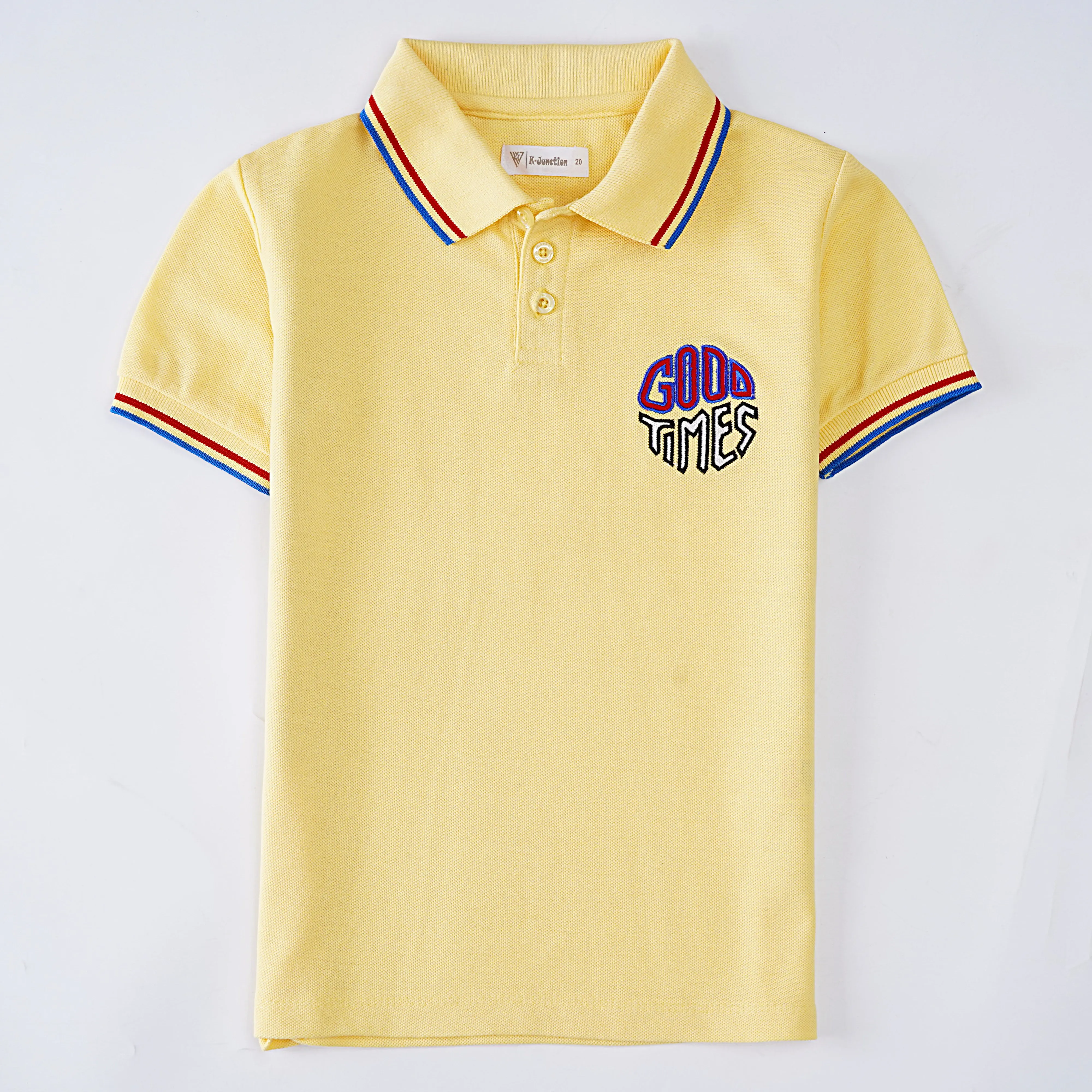 Boys Half Sleeves Polo T-Shirt (Good-Times)