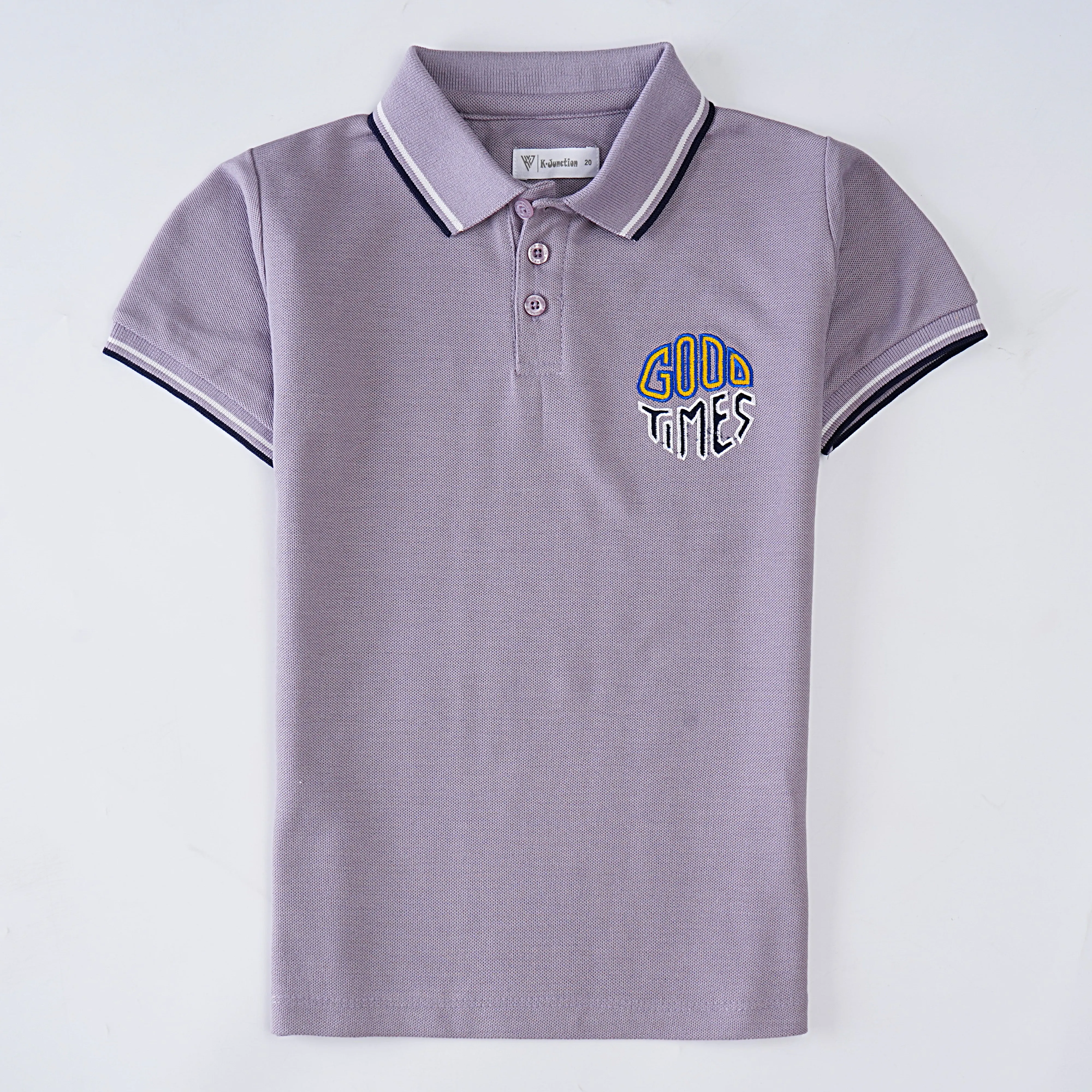 Boys Half Sleeves Polo T-Shirt (Good-Times)
