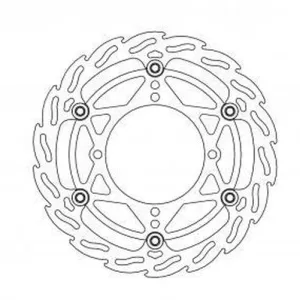 BRAKE DISC FRONT MOTO MASTER FLAME OVERSIZED 270MM KAWASAKI KX125 KX250 06-08 KX250F KX450F 06-14