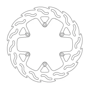 BRAKE DISC REAR MOTO MASTER FLAME KTM 690 ENDURO 690 SUPERMOTO R08-10 690 ENDURO R 09-13