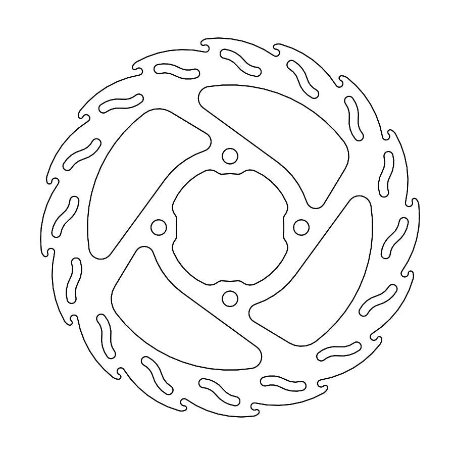 BRAKE ROTOR MOTO MASTER FLAME REAR GASGAS MC65 2021 HUSQVARNA TC65 17-21 KTM 65SX 04-21