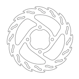 BRAKE ROTOR MOTO MASTER FLAME REAR GASGAS MC65 2021 HUSQVARNA TC65 17-21 KTM 65SX 04-21